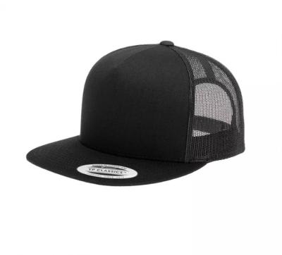 China breathable & Jiaka Custom 6 Panel Snapback Yupoong Black Waterproof 3D Style Embroidered Snapback Hat for sale