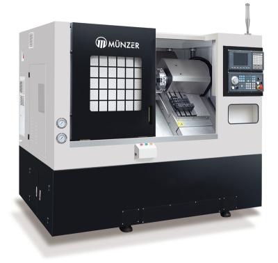 China Factory MUNZER SL-46 with band type turret tool CNC lathe machine for sale