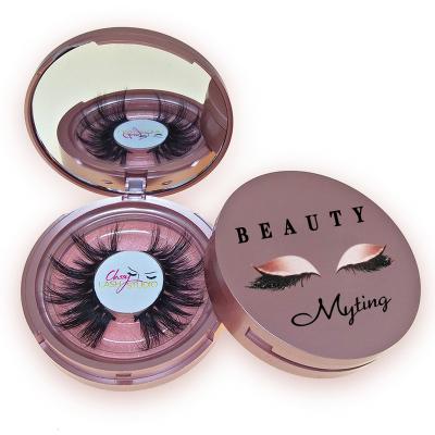 China Wholesale Perfect Radian Damping And Natural Curl Make Up Lashes 5D Factory OEM Private Label 25Mm Mink Eyelashes Vendor for sale