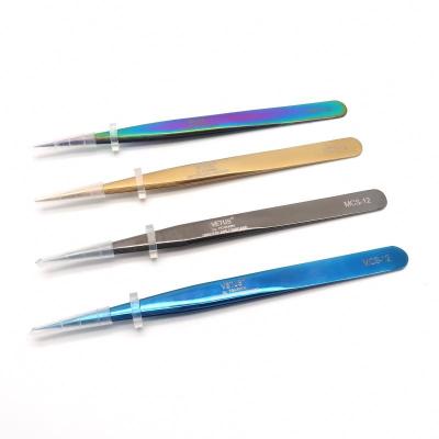 China Fine tweezers from a Mytingbeauty for Vetus eyelash extension tweezers for sale