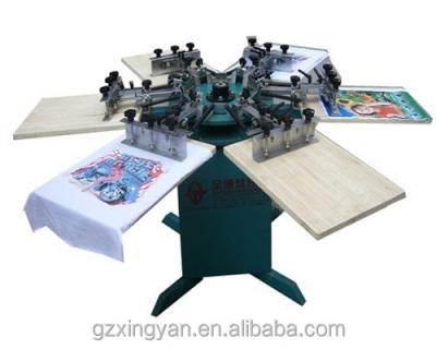 China Printing T-shirt Canton Heat Press Machine / Manual Screen Printing Machine Rosin Press for sale