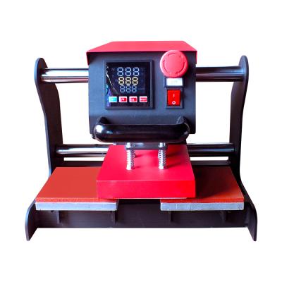 China Home use -slid neumatic double station logo heat press machine, automatic heat press machines for sale