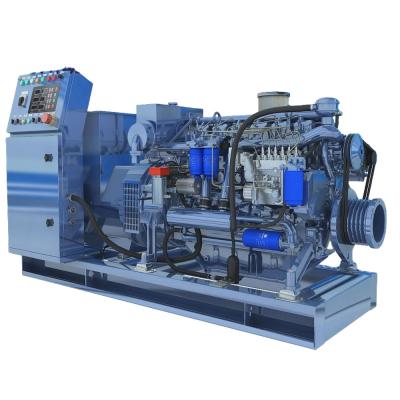 China Marine Generator Set For Boat 120kw 160hp Marine Generator Diesel Generator Set 2150*778*1385 for sale