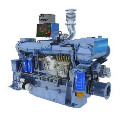 China Boat Motor CCS Certificate Weichai Water Cooled Marine Engine 278hp WD10C278-18 for sale