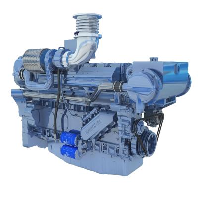 China Marine Engine Diesel WP12C350-15 Diesel Onboard With WP12C350-15 Gearbox for sale