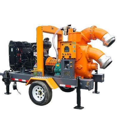 China Commercial buildings best selling mobile diesel water pump with cheap price for sale