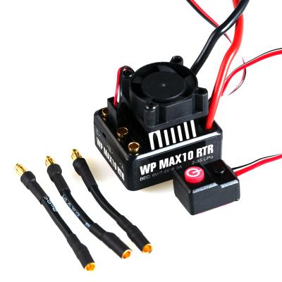 China Model car parts ESC 60A 6V/7.4V WATERPROOF 2-3S LiPo, T-socket 40x33x 35(23) brushless, /Hobbywing programmable for sale