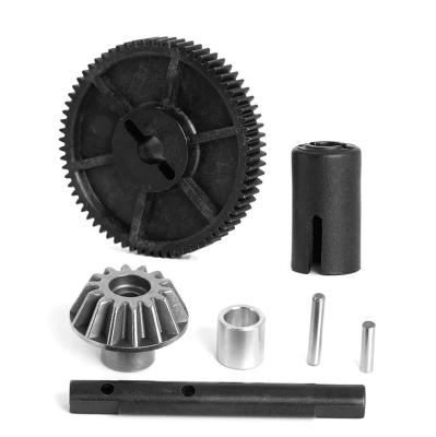 China Rc Car Accessories Drive Steel Bevel Gear with Spur Gear, Shaft and Outdrive (PTG-2) for sale