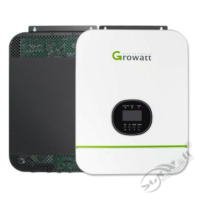 China Home Solar Power System Price Best Growatt 3kw Off Grid Inverter SPF 3000TL HVM-24 Solar Inverter Off Grid 3kw 24v For Solar Storage for sale