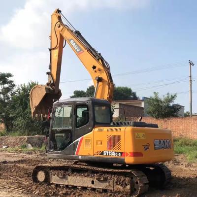 China SY135 Second Price Construction Machinery High Pressure Cheap Excavator For Sale for sale