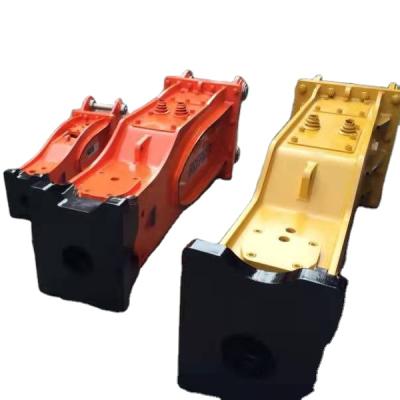 China Excavator Excavator spare parts rock breaker rusher GUHE 135 breaking hammer for sale