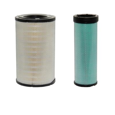 China Building Material Stores Excavator Spare Parts Air Filter 142-1340+142-1403 FOR SK460-8 ZAX450 PC450-8 EC360 EC380 Peep Price for sale