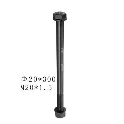 China Heavy duty truck wheel made in China factory m20 thin hex head long bolt and nut for sale