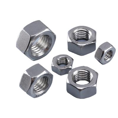 China High Strength Alloy Structural Steel DIN 934 Carbon Steel Double Hex Nut for sale