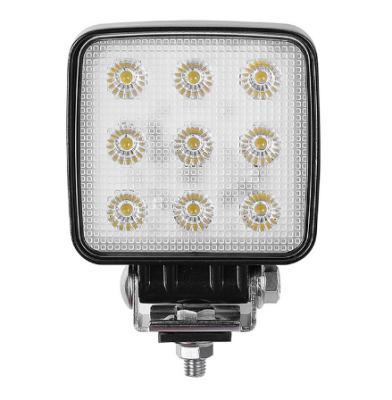 China Lampshade: PC Base: Aluminum Alloy CJTD CISPR25 Series Factory Price Level 5 Standard 12V 24V 18W LED Truck Work Light for sale