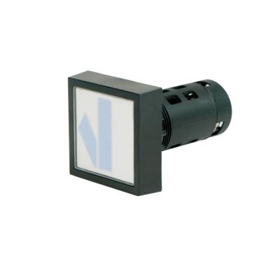 China Distribution Box Power AD11 LED Square Position Signal Indicator Light With Dual Red And Green Color for sale