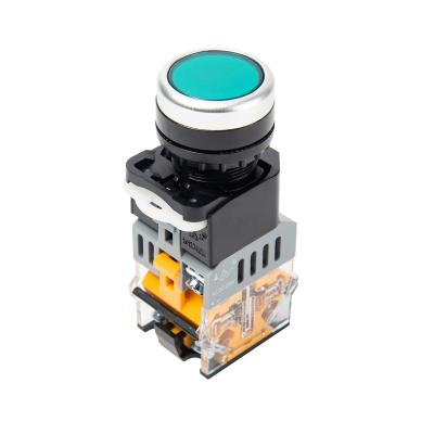 China Industrial Control LA38 Series 22mm Illuminated Electric Light Push Button Switch for sale