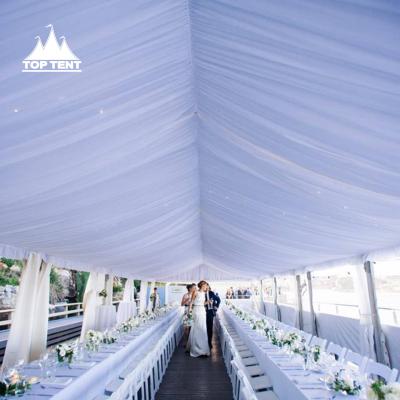 China Second Hand Aluminum Transparent Wedding Tents With Lining A Series-388 for sale