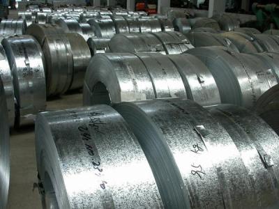 China Q235 Various Width Steel Strip , Regulard Spangle and Zero Spangle  Galvanized  Steel Strip for sale