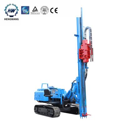 China Construction worksÂ   New Design State Ram Hydraulic Vibratory Hammer Mini Pile Driver Guardrail Installation for sale