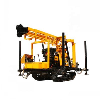 China Construction material shops mini drilling rigs for sale crawler mobile diesel engine hydraulic drilling rig HW230L for sale