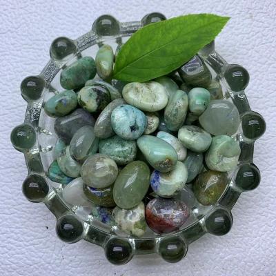 China Crystal Quartz Tumbled Stones And Polished Natural Wholesale Bulk Healing Gravel Crushed Stone for sale