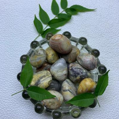 China High Quality Irregular Stone Agate Tumbled Stone Chips Crushed Natural Crystal Quartz Loose Bead Various Sizes Healing Big Loose for sale