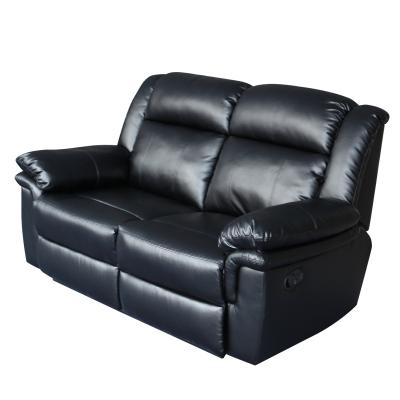 China Sectional Sofa 2 Seater With Padded Leather Recliner Loveseat , Recliner Loveseat PU Sofa for sale