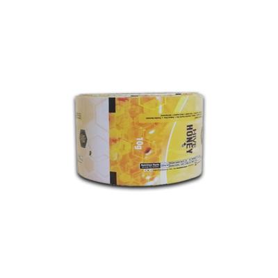 China Moisture Proof Customized Printing Laminated Foil Wrapping Film Roll for Honey Stick Sachet Packaging Developed by Shanghai STPP for sale