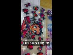 single use christmas uv dtf cup wrap transfers custom uv transfer stickers