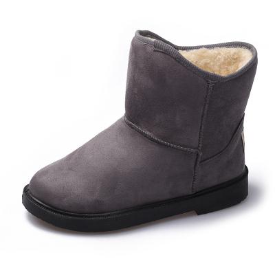 China 2021 Snow Boots Unique Short Thick Boots Women's New Suede And Cotton Winter Fashion Shoes for sale