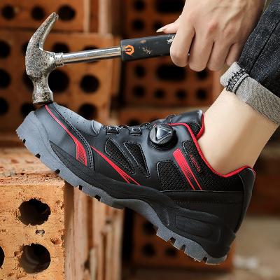 China Sensational Steel Toe Wholesale High Quality Men's Labor Safety Shoes Anti and Protective Anti-Piercing Work Shoes for sale