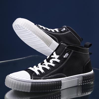 China CUSHIONING 2021 wholesale high quality men's canvas shoes lightweight wear-resistant casual panel comfortable shoes for man for sale