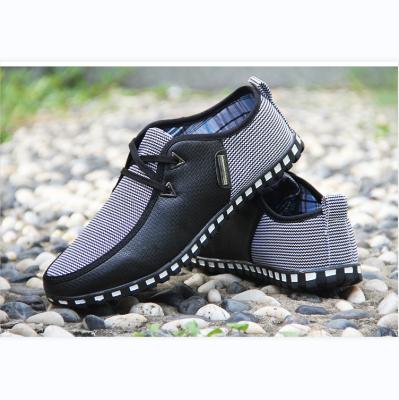 China CUSHIONING men's shoes men's casual shoes lazy driving British large size light leather shoes fashionable autumn and winter for sale