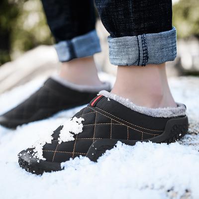 China CUSHIONING Wholesale Keep Warm With Water Home Slippers Cotton Slippers Men's Slippers for sale