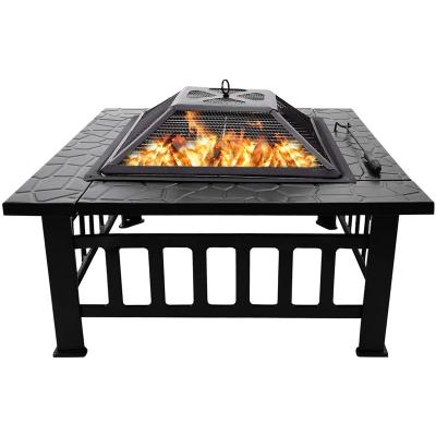 China Easily Assembled Large BBQ Barrel Charcoal Stove With Grill Raising Picnics Fishing Beef BBQ Grills for sale