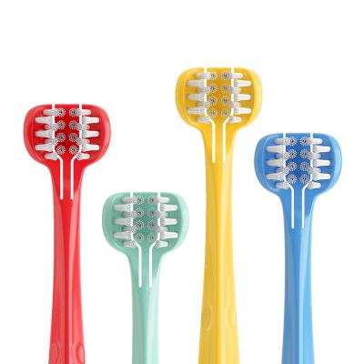 China Hotel High Performance Factory Price Bristle Toothbrush 3-Sided Soft Toothbrush For Sale for sale