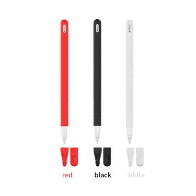 China Durable Protective Skin Sleeve Pouch Cover Seed Silicone Cap Handle Apple Pencil Case 2 for sale