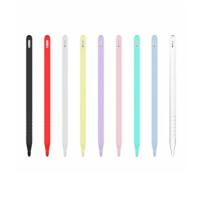 China 2nd Generation Custom Durable Popular Rubber Silicone Protector Cover Apple Pencil Case for sale