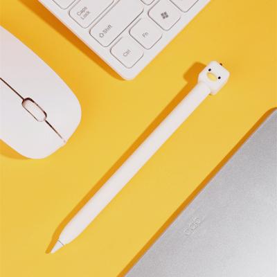 China Durable 2nd Generation Silicone Protective Holder Apple Pencil 2 Case With Seed Cover for sale