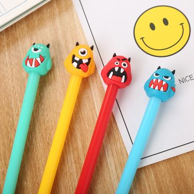 China Animals Normal Monster Girls Kids Color Tip Novelty Decorative Stationary Gel Pen for sale