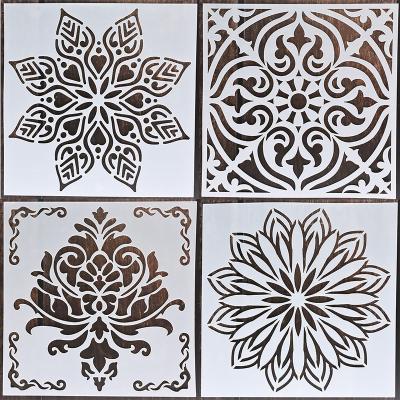 China School Door Wall Plastic Stencil Teaching+Office+Home Art Drawing Spraying Window Glass for Painting on Wood for sale