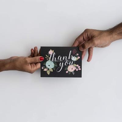 China China Design 6 Timeless Floral Thank You Cards With Matching Envelopes for sale