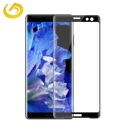 China 3D Mobile Phone Tempered Glass Screen Protector For SONY XZ3 Screen Protector, Rapidest [9H Hardness] [Full Coverage] [Ultra HD] [Case Frie for sale