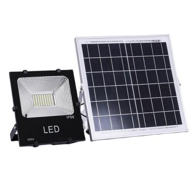 China Stadium Garden Wall 50W 150W 500W High Power LED Lamps Security Floodlights Solar Battery Outdoor Flood Light for sale