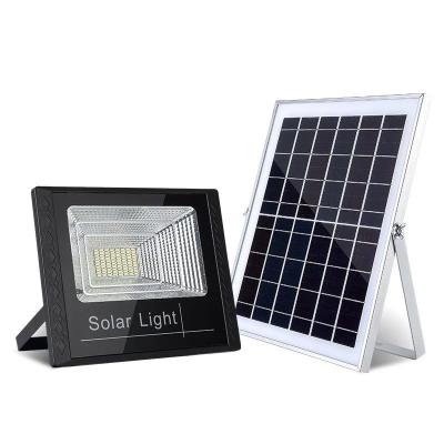 China Wholesale IP65 Outdoor Garden Wall 100w 200w 300w LED Floodlights Solar Panel Flood Light for sale