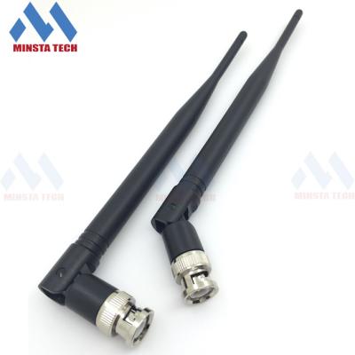 China 433MHz Omni Dipole Rubber Duck Signal Booster BNC Antenna MT433M21R for sale