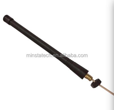 China 433MHz Rubber Omni Antenna With RG316 Cable , Screw Mount 433 MHz Antenna MT433M17SR for sale