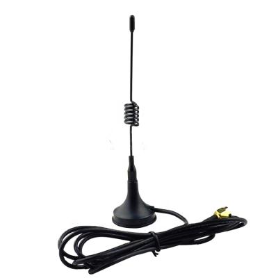 China RG174 Antenna 433MHz 3dBi Magnetic Base 433MHz Omnidirectional Magnetic Cable Mount Antenna MT433M14M for sale