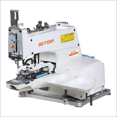 China YARN TRIMMER BT-1377 Automatic Button Press Machine Button Sewing Machine for sale